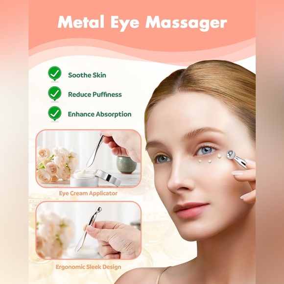 Under Eye Patches Silicone Reusable Plump Fine Lines & Wrinkles with Applicator - Picture 4 of 11